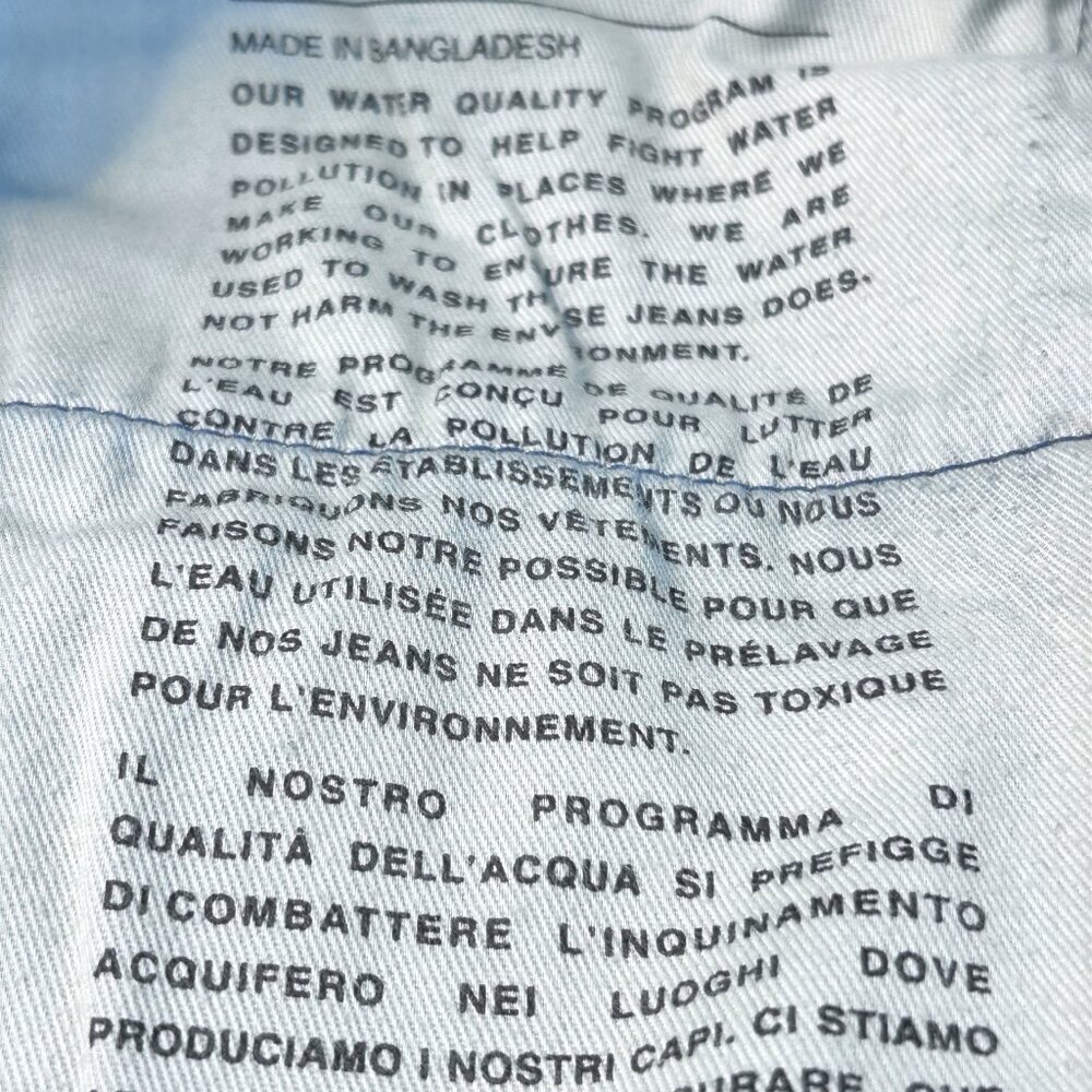 GAP Men's 1969 Standard Straight Blue Jeans 32x30 | Y2K | Preppy 100% Cotton - Picture 7 of 11